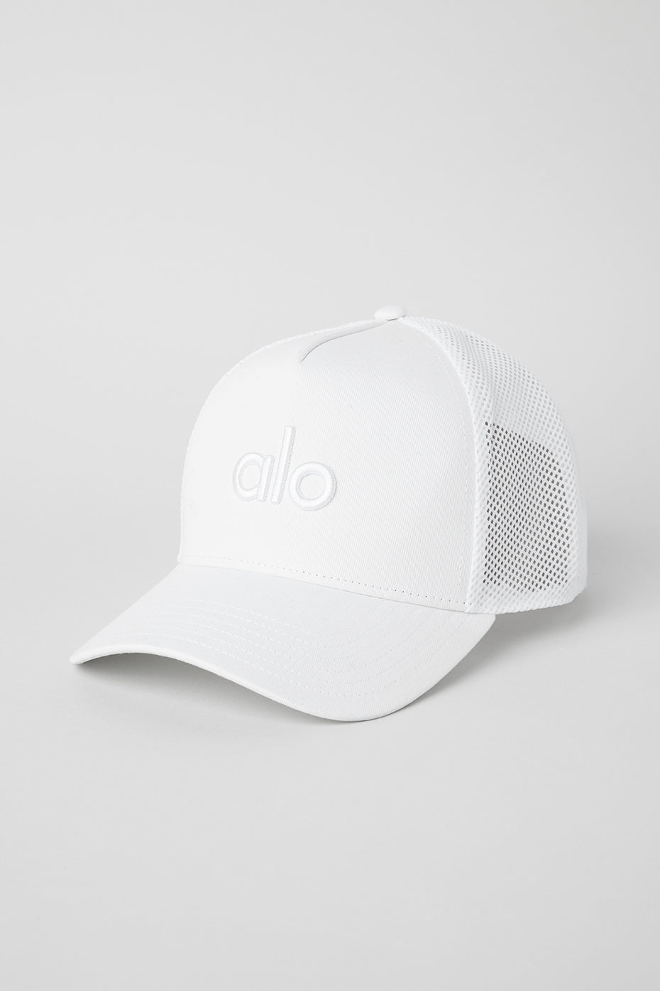 District Trucker Hat - White/White — photo 1