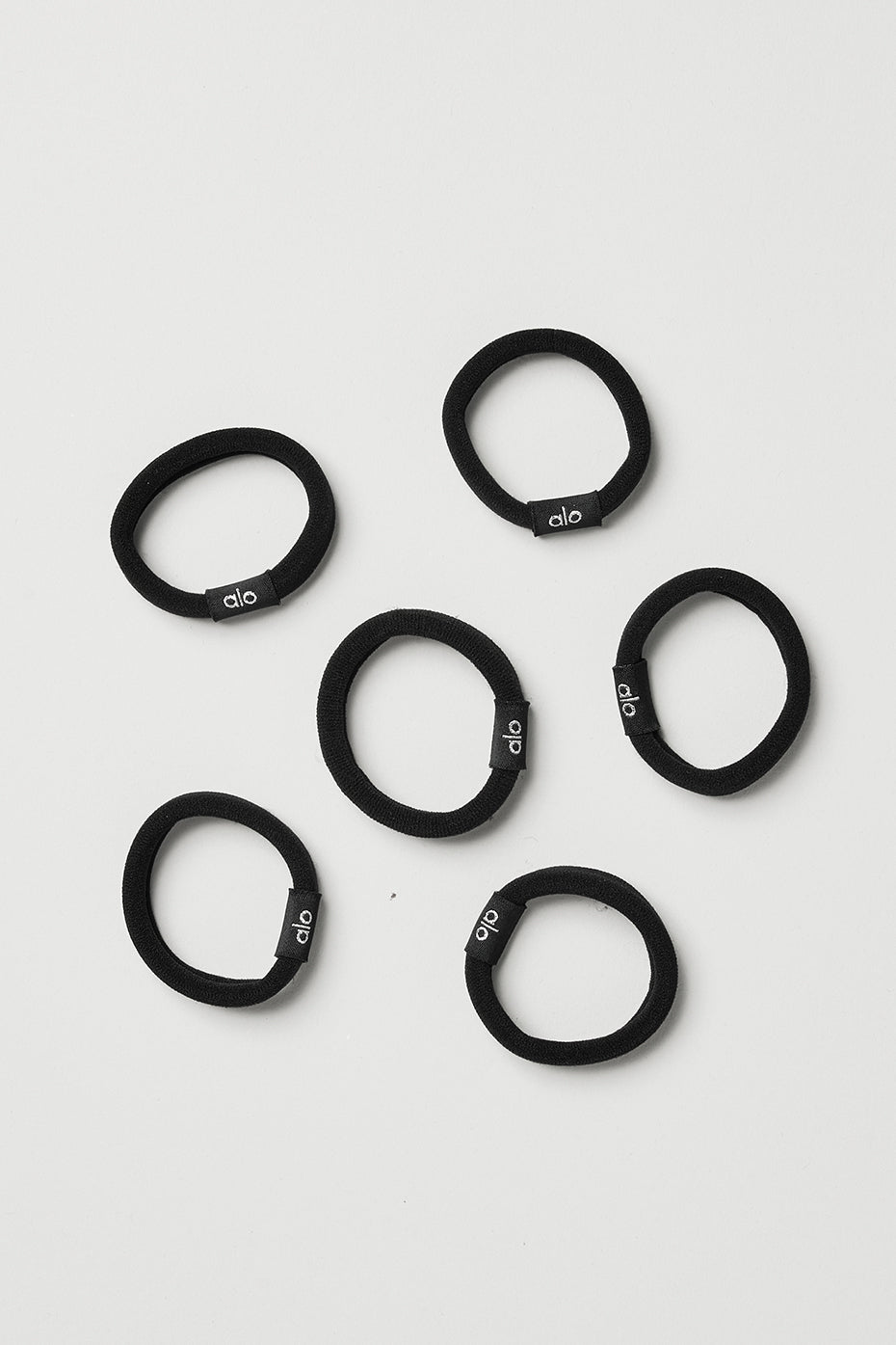 Untangled Hair Tie 6-Pack - Black — photo 2
