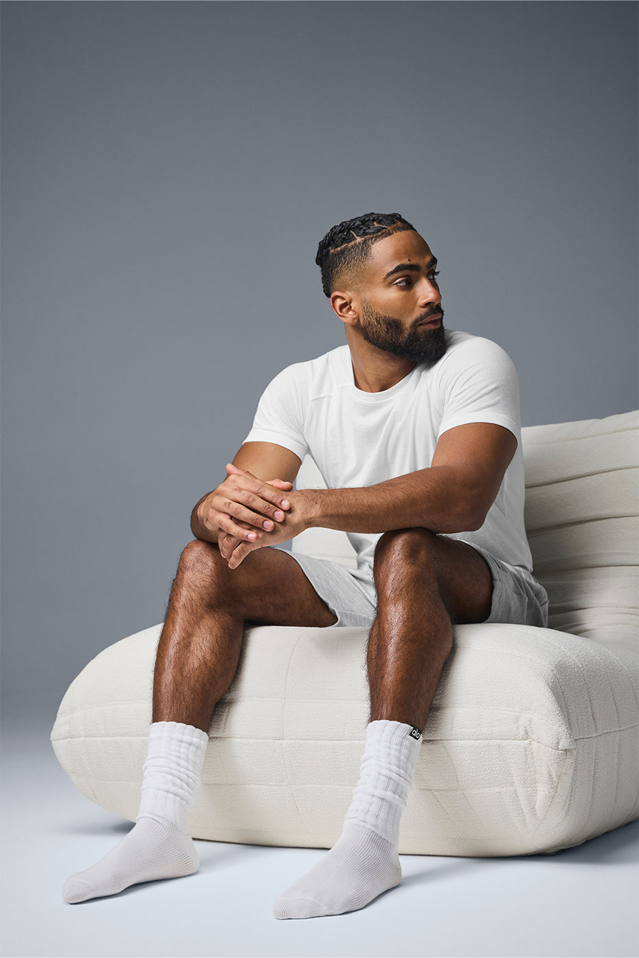 Unisex Scrunch Sock - White — photo 2