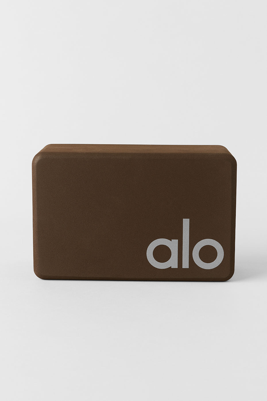 Uplifting Yoga Block - Espresso/Silver — photo 1