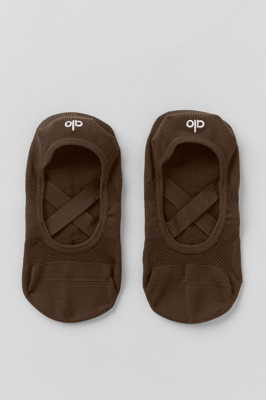 Women's Pivot Barre Sock - Espresso — photo 2