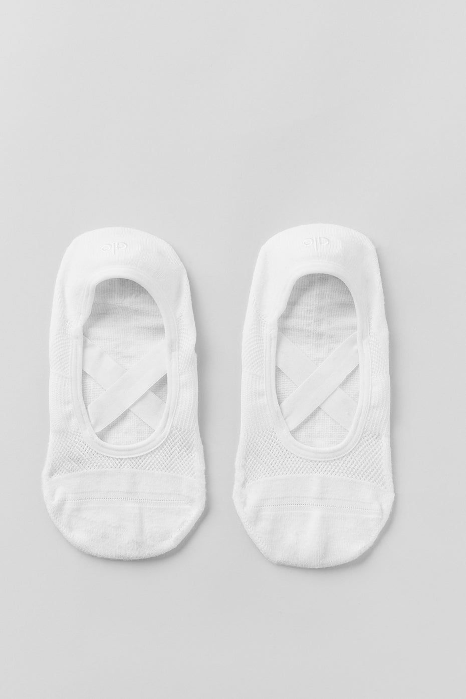 Women's Pivot Barre Sock - White — photo 2
