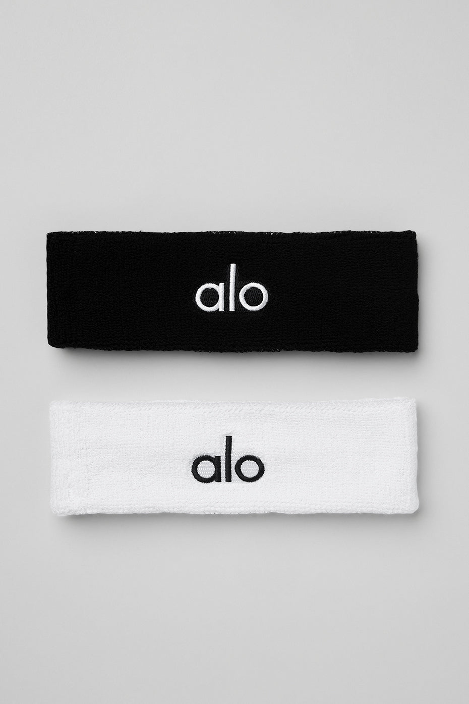 Glow Sweatband (2-Pack) - Black/White — photo 1
