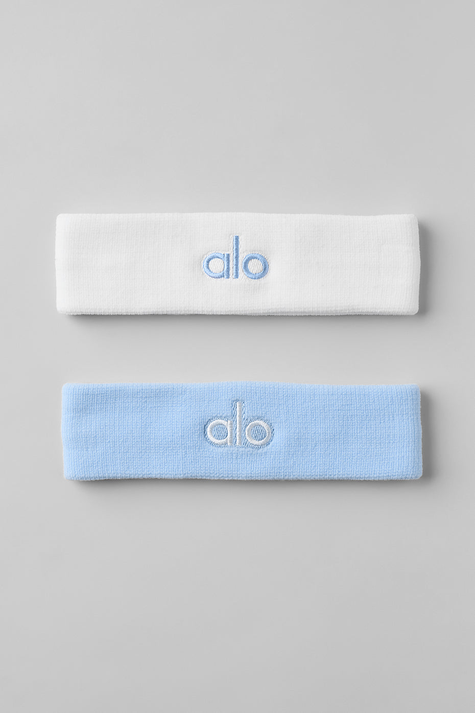 Glow Sweatband (2-Pack) - Seashell Blue/White — photo 1