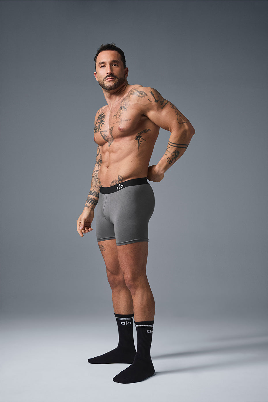 Day and Night Boxer - Grey — photo 6