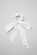 Love Knots Tie Scrunchie - White — photo 1