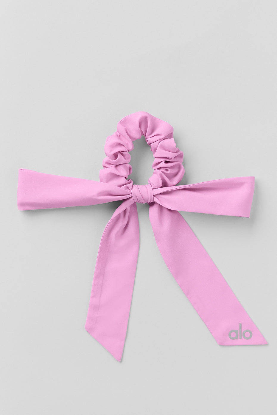 Love Knots Tie Scrunchie - Candy Heart Pink — photo 1
