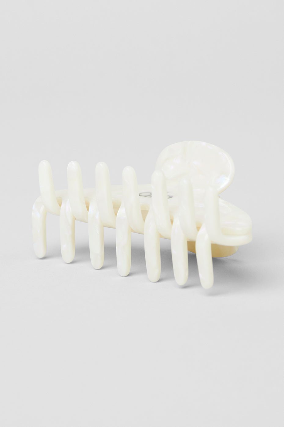 90's Claw Clip - White Pearl — photo 3