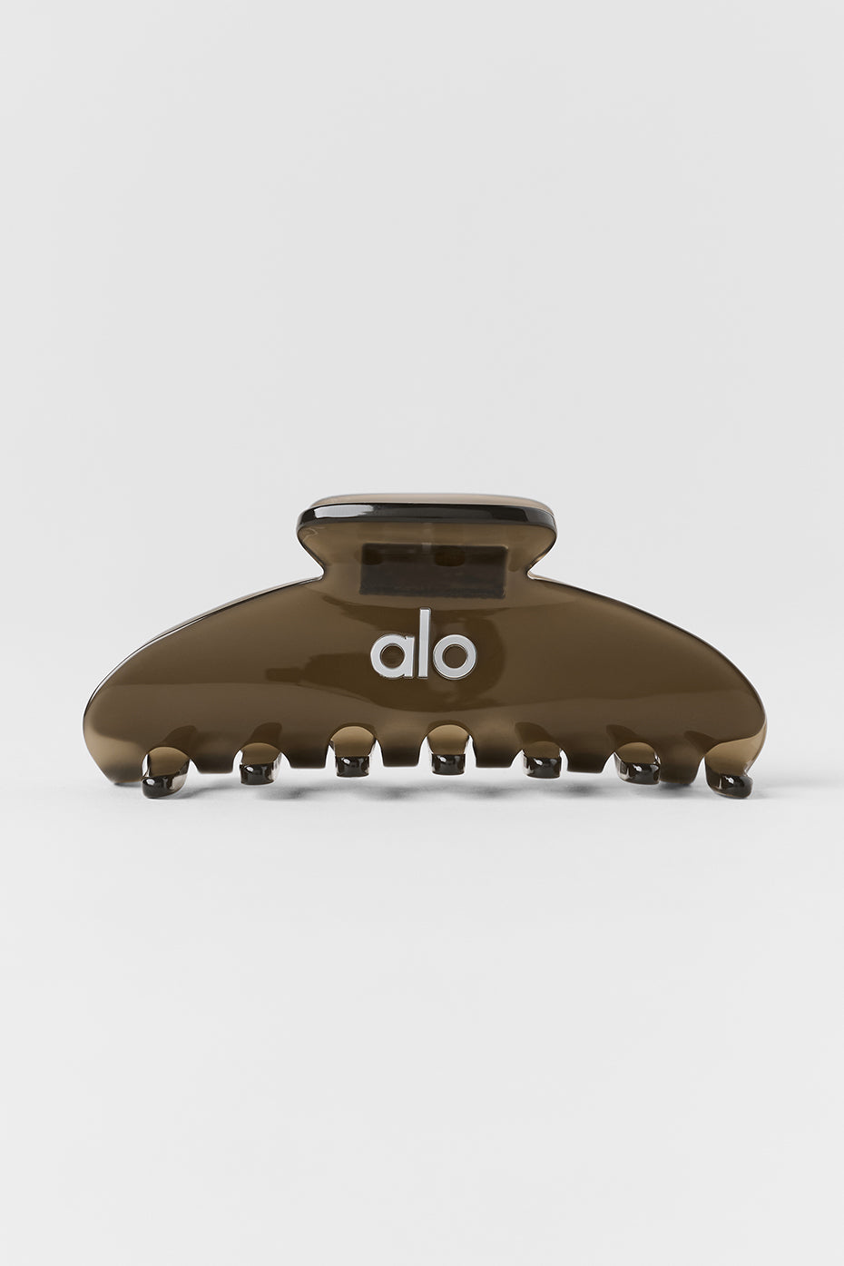 90's Claw Clip - Olive Tree Clear — photo 2