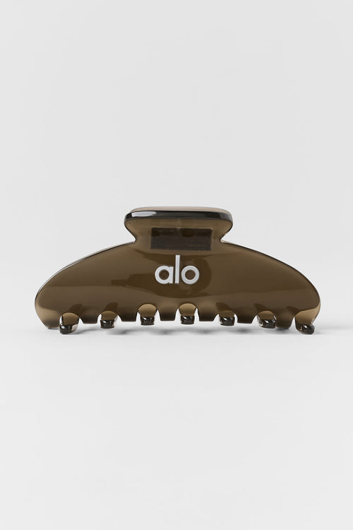 90's Claw Clip - Olive Tree Clear — photo 2