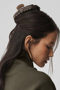 90's Claw Clip - Olive Tree Clear — photo 1