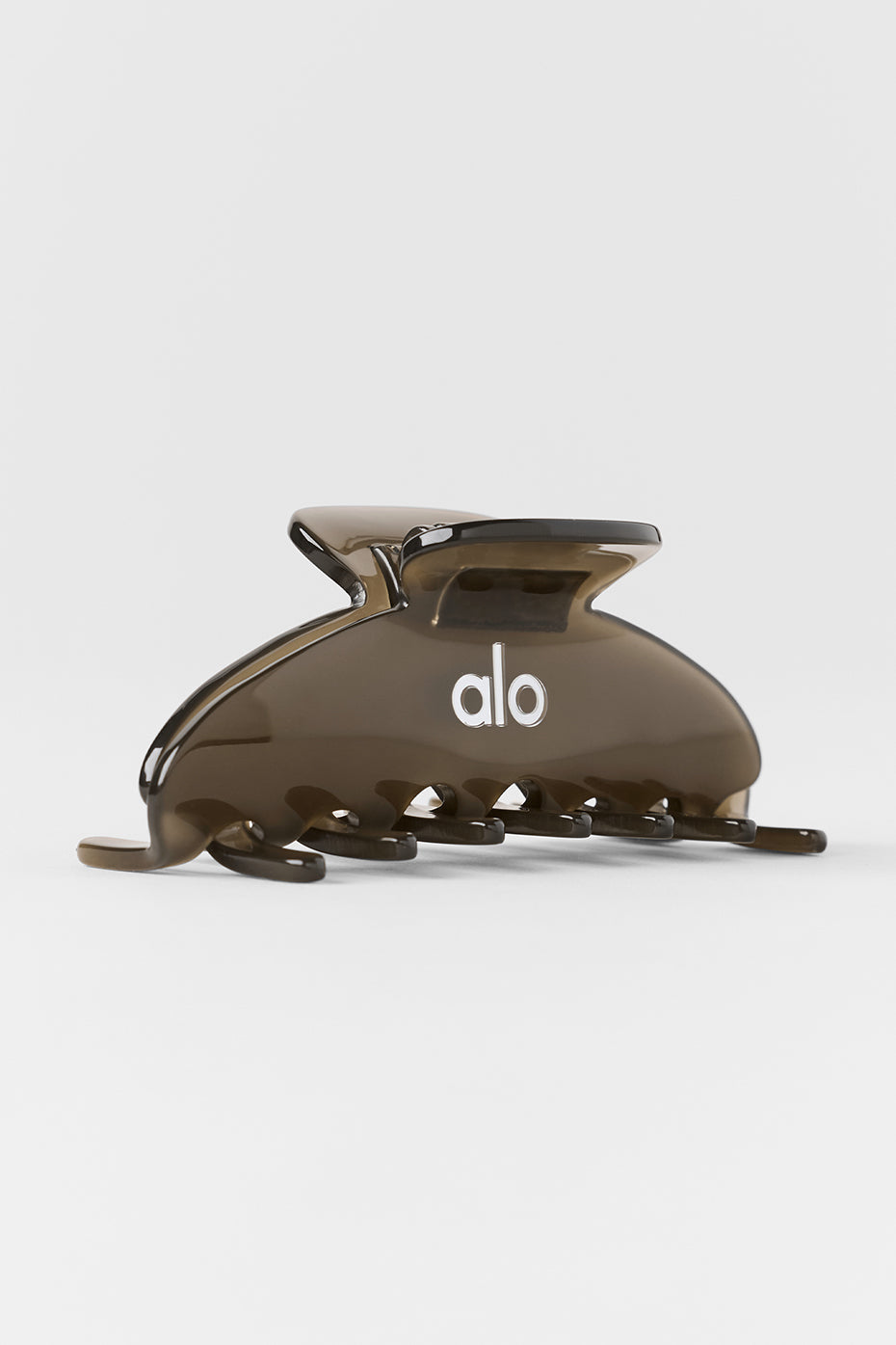 90's Claw Clip - Olive Tree Clear — photo 4