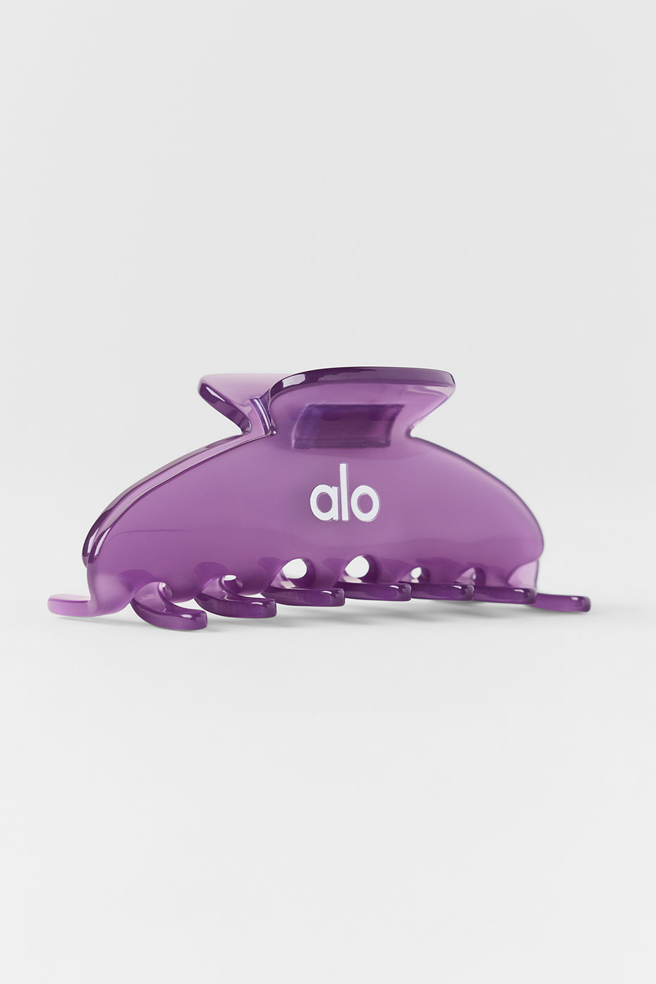 90's Claw Clip - Plum Kiss Clear — photo 2