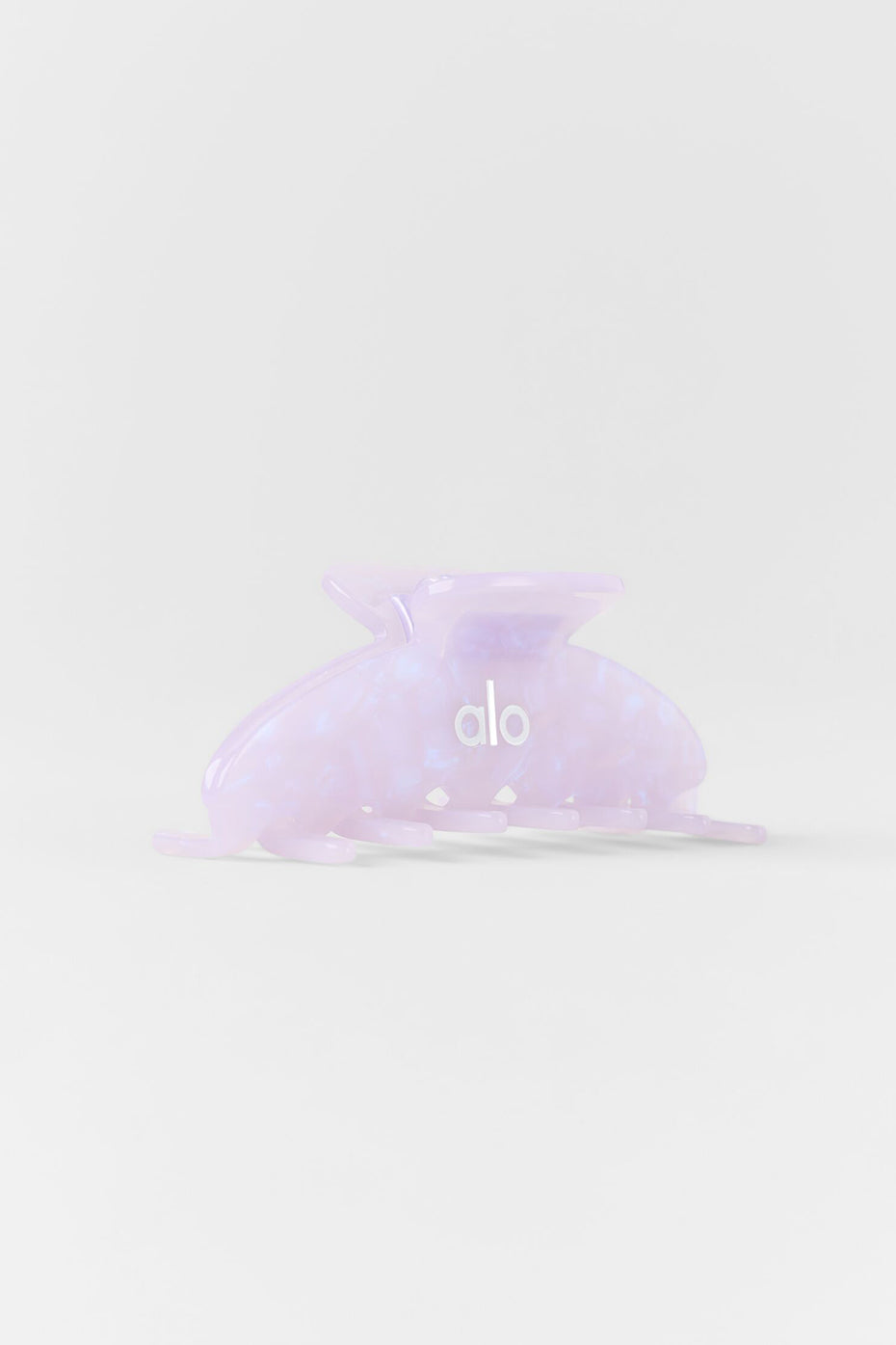 90's Claw Clip - Light Provence Blue Marble — photo 3