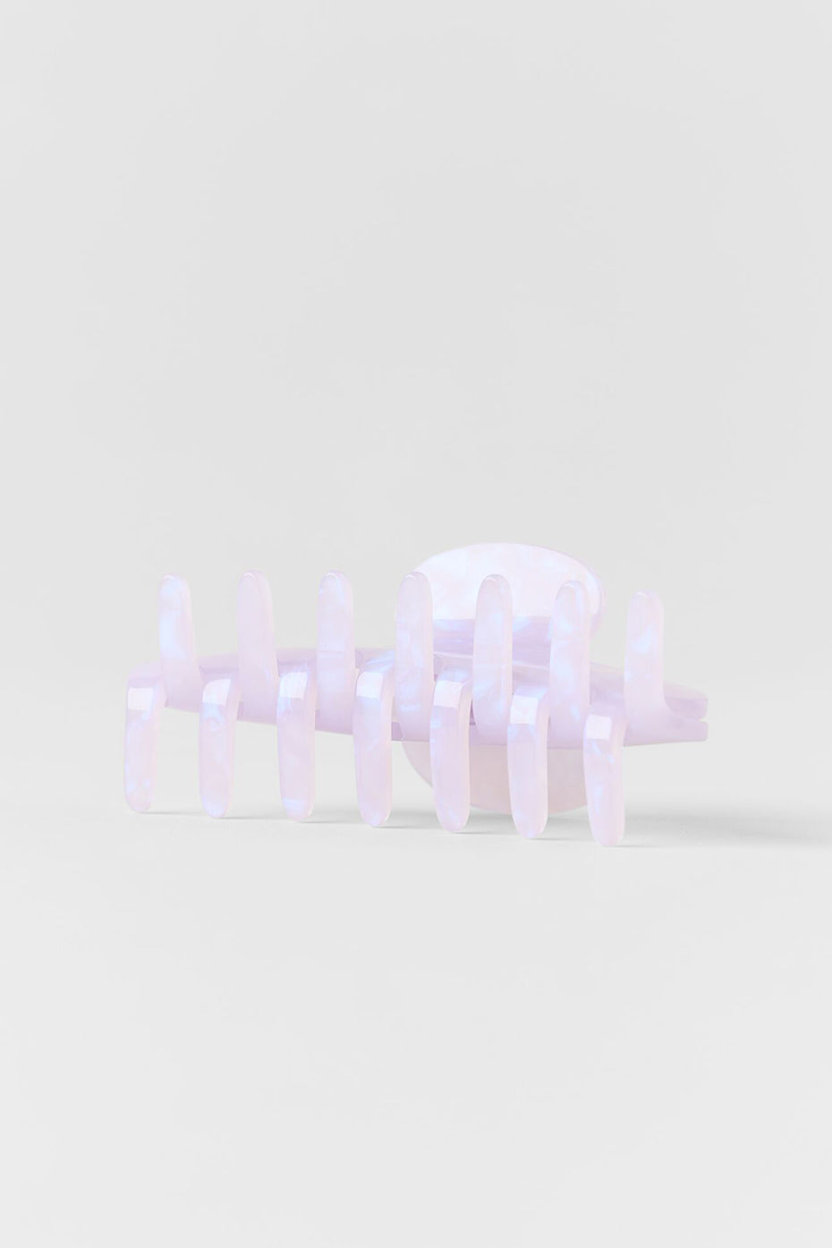 90's Claw Clip - Light Provence Blue Marble — photo 4