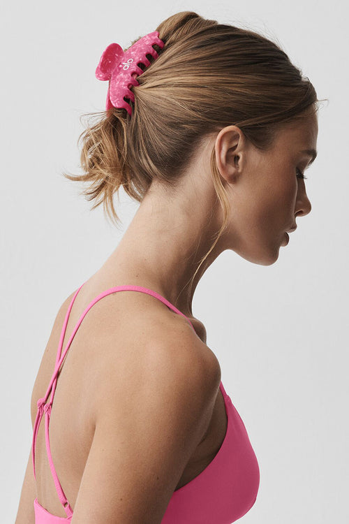 90's Claw Clip - Paradise Pink Shell — photo 1