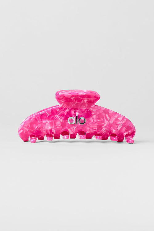 90's Claw Clip - Paradise Pink Shell — photo 2