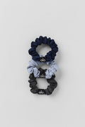 Fresh Mini Scrunchie 3-Pack - Winter Frost/Navy/Anthracite — photo 1