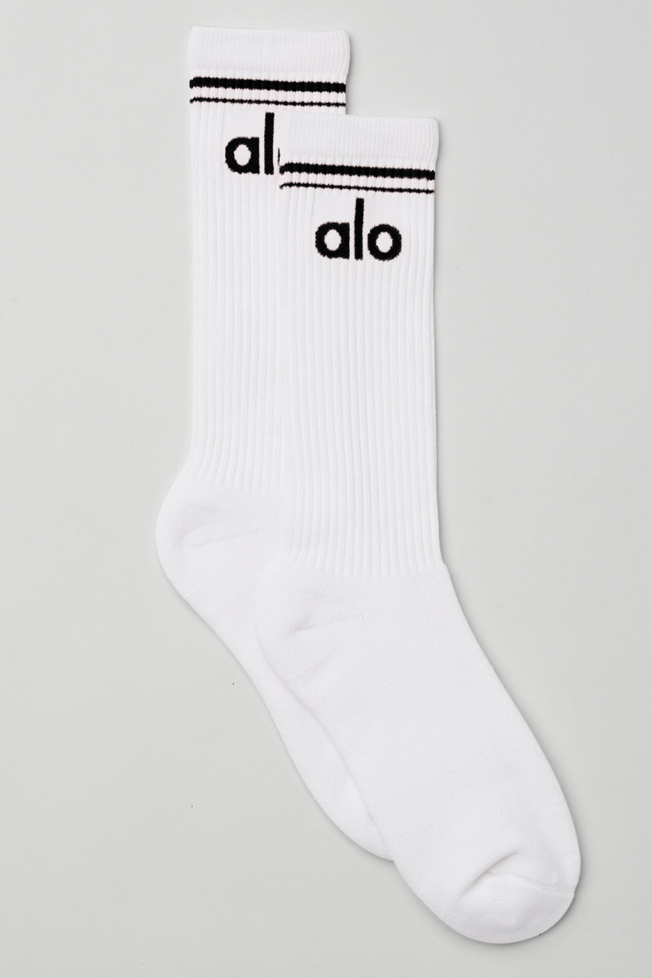 Unisex Throwback Sock - White/Black — photo 1
