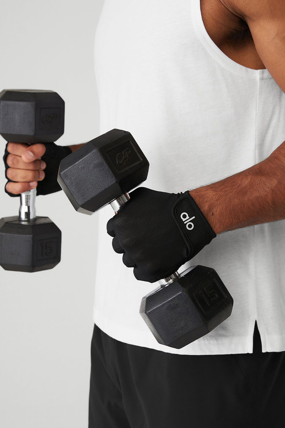 Power Moves Workout Gloves - Black — photo 2