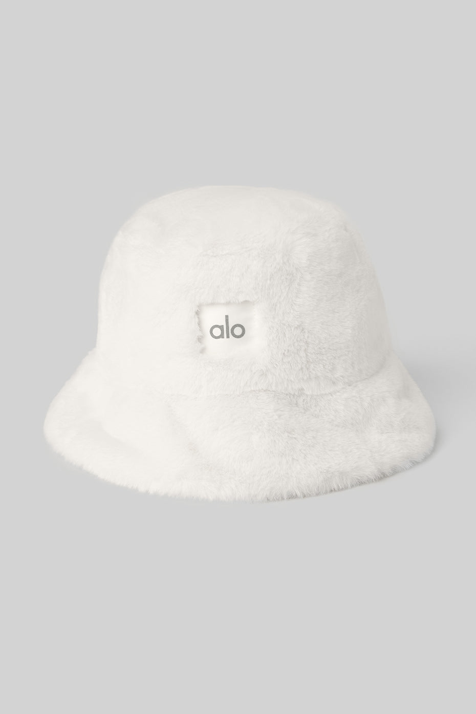 Faux Fur Bucket Hat - Ivory — photo 1