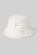 Faux Fur Bucket Hat - Ivory — photo 1