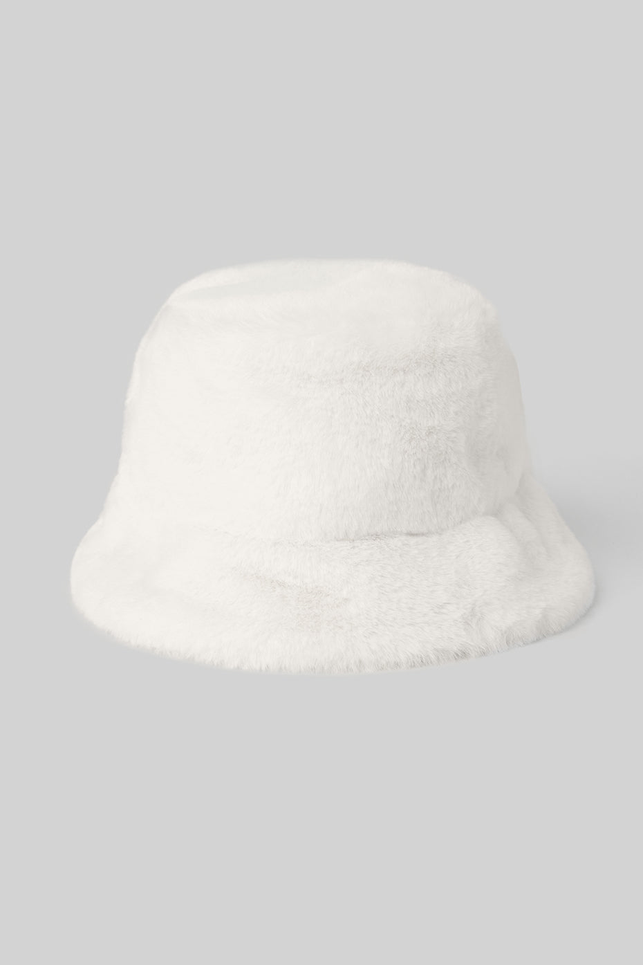Faux Fur Bucket Hat - Ivory — photo 2
