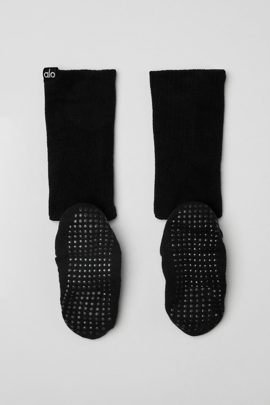 Women's Strappy Siren Grip Sock - Black — photo 4