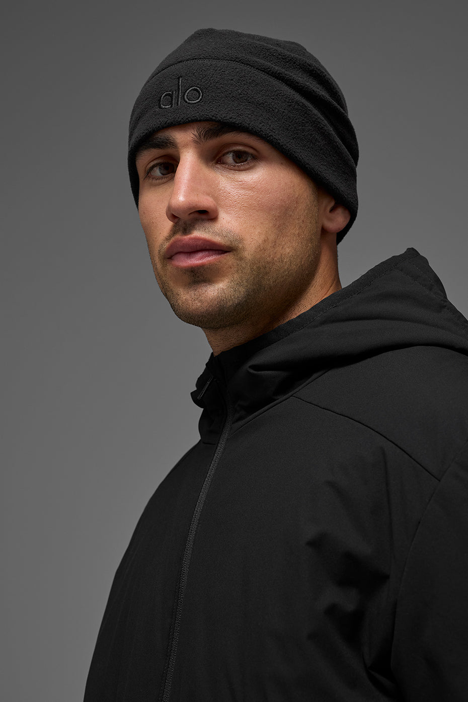 Performance Fleece Beanie - Black/Black — photo 1