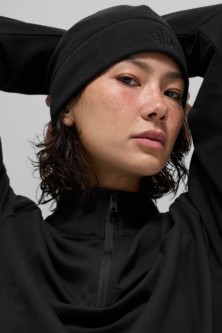 Performance Fleece Beanie - Black/Black — photo 1