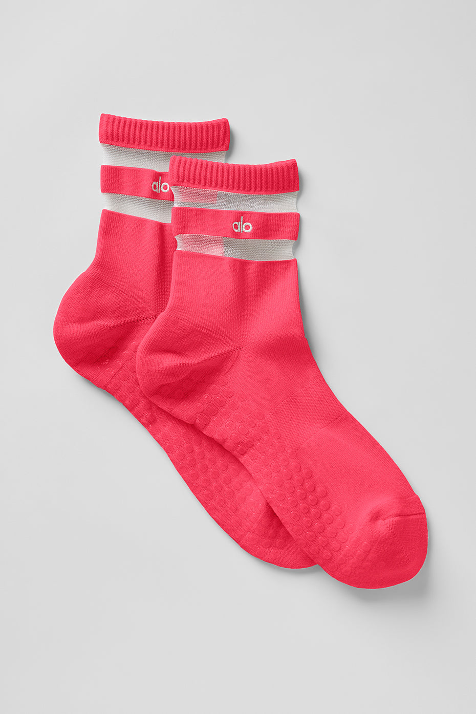 Women's Pulse Grip Sock - Candy Red — photo 1