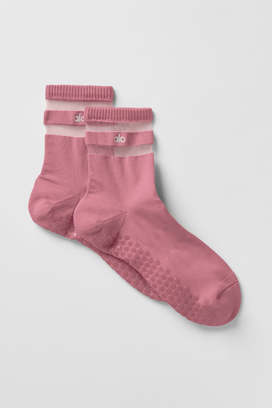 Women's Pulse Grip Sock - Pink Wild Rose — photo 1