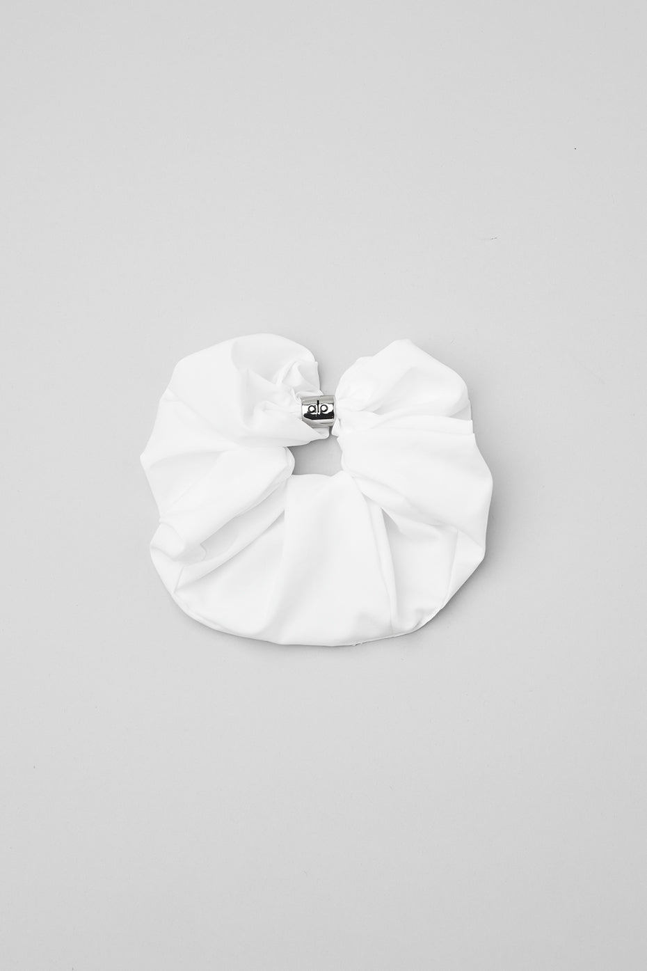 Bead It Oversized Scrunchie - White — photo 1