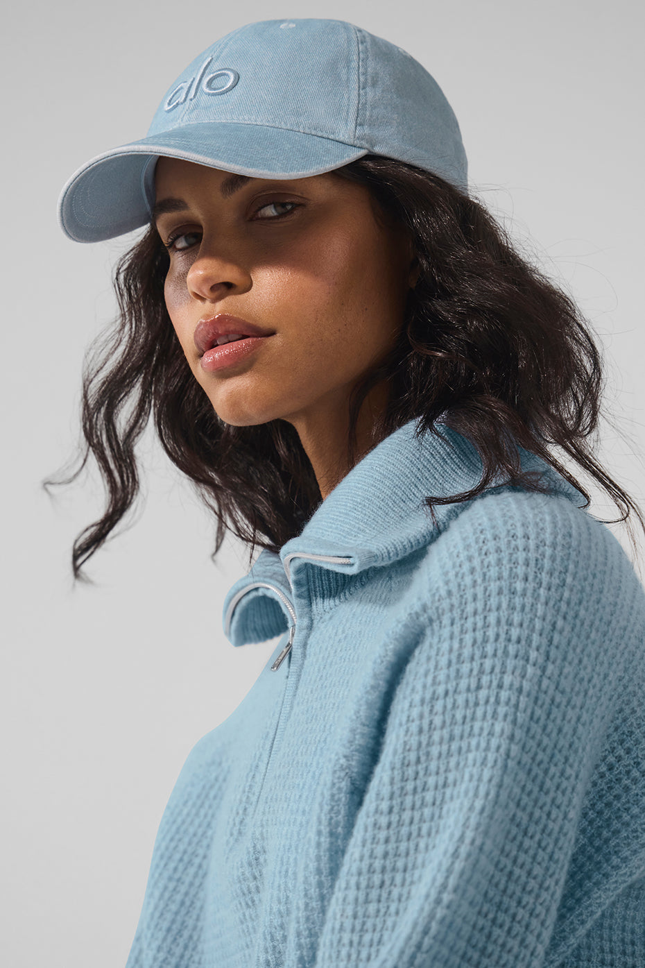 Washed Off-Duty Cap - Light Denim — photo 1