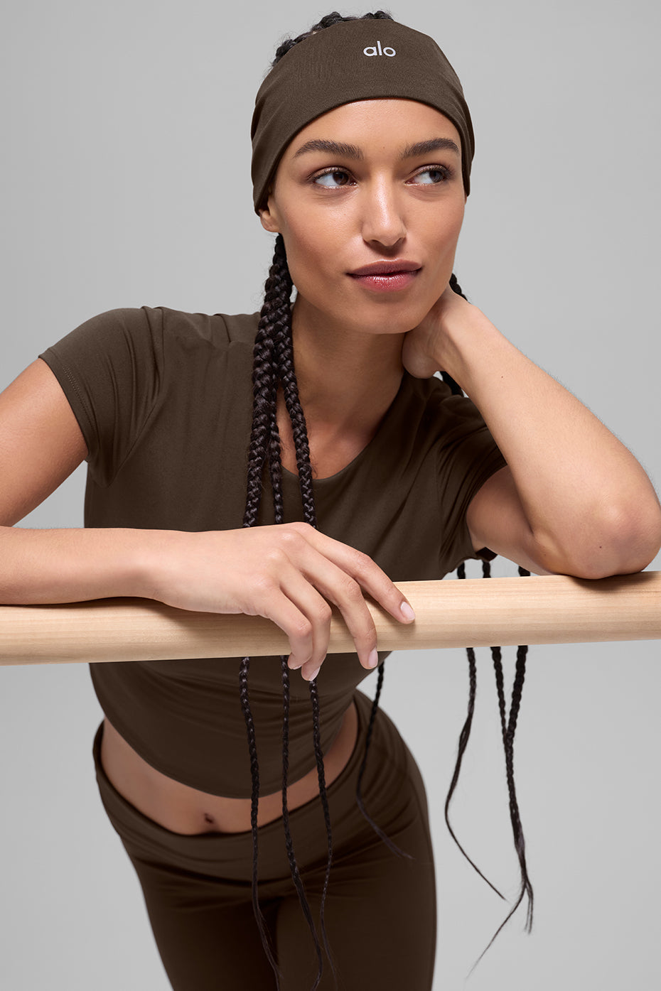 Performance Conquer Headband - Espresso — photo 3