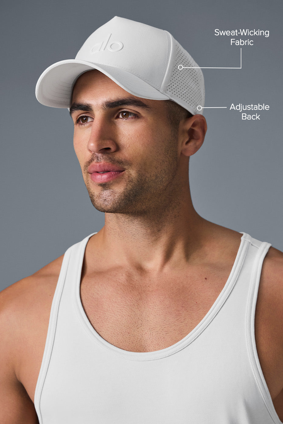 Performance District Trucker Hat - White — photo 4
