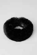 Opulent Faux Fur Wintersun Headband - Black — photo 2