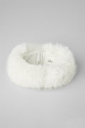 Opulent Faux Fur Wintersun Headband - Ivory — photo 2