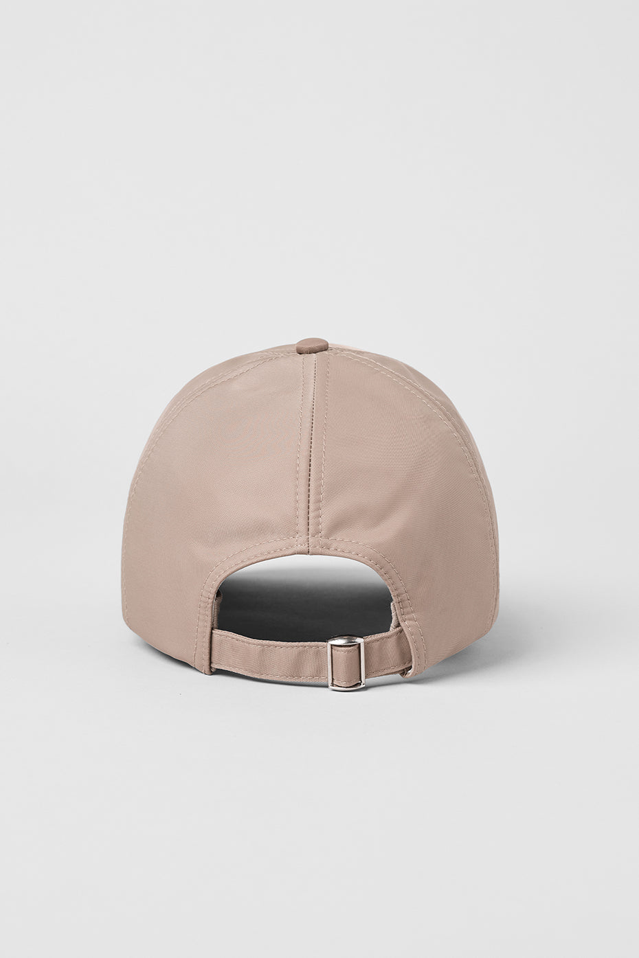 Satin Off-Duty Cap - Taupe Satin — photo 4