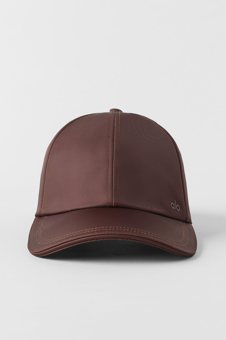 Satin Off-Duty Cap - Brownstone — photo 3