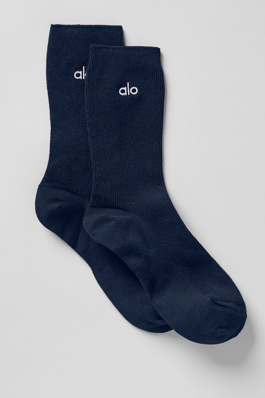 Unisex Half-Crew Understated Sock - Navy — photo 1