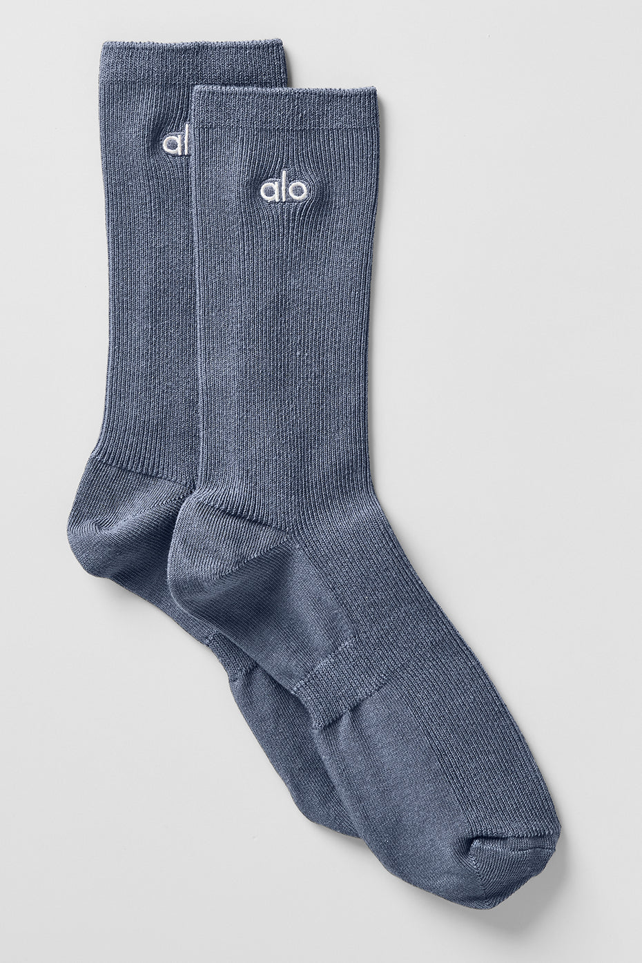 Unisex Half-Crew Understated Sock - Bluestone — photo 1