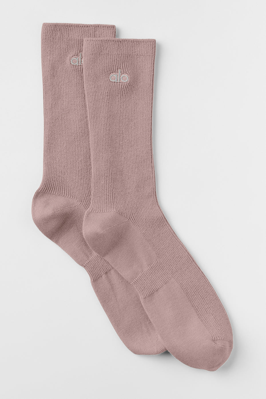 Unisex Half-Crew Understated Sock - Taupe — photo 1