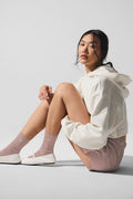 Unisex Half-Crew Understated Sock - Taupe — photo 2