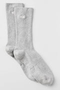 Unisex Half-Crew Understated Sock - Athletic Heather Grey — photo 1
