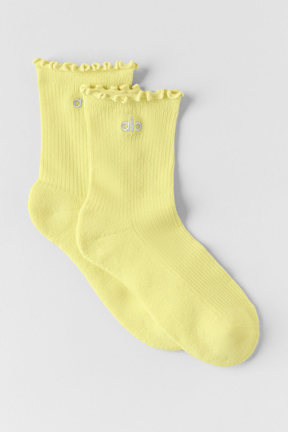 Women's Lettuce Edge Sock - Sunshine — photo 1