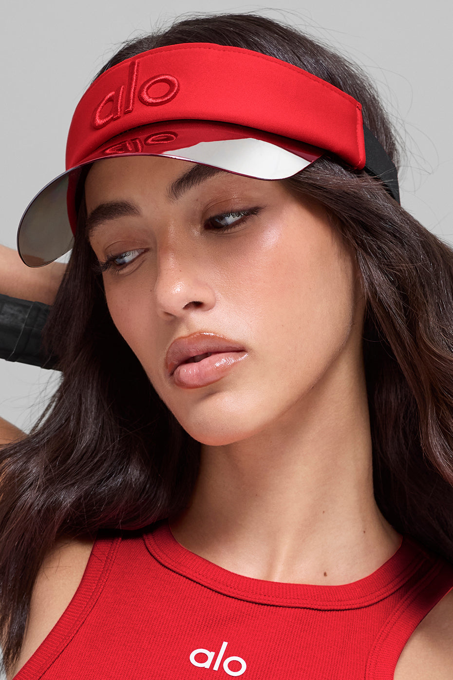 Airlift Solar Visor - Bright Red — photo 1