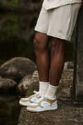 ALO Recovery Mode Sneaker - Gravel/White — photo 1