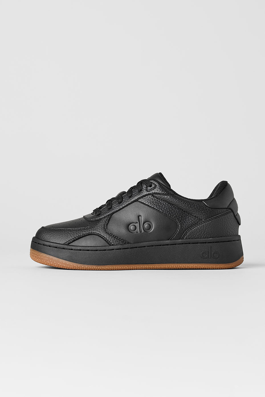 ALO Recovery Mode Sneaker - Black/Gum — photo 2