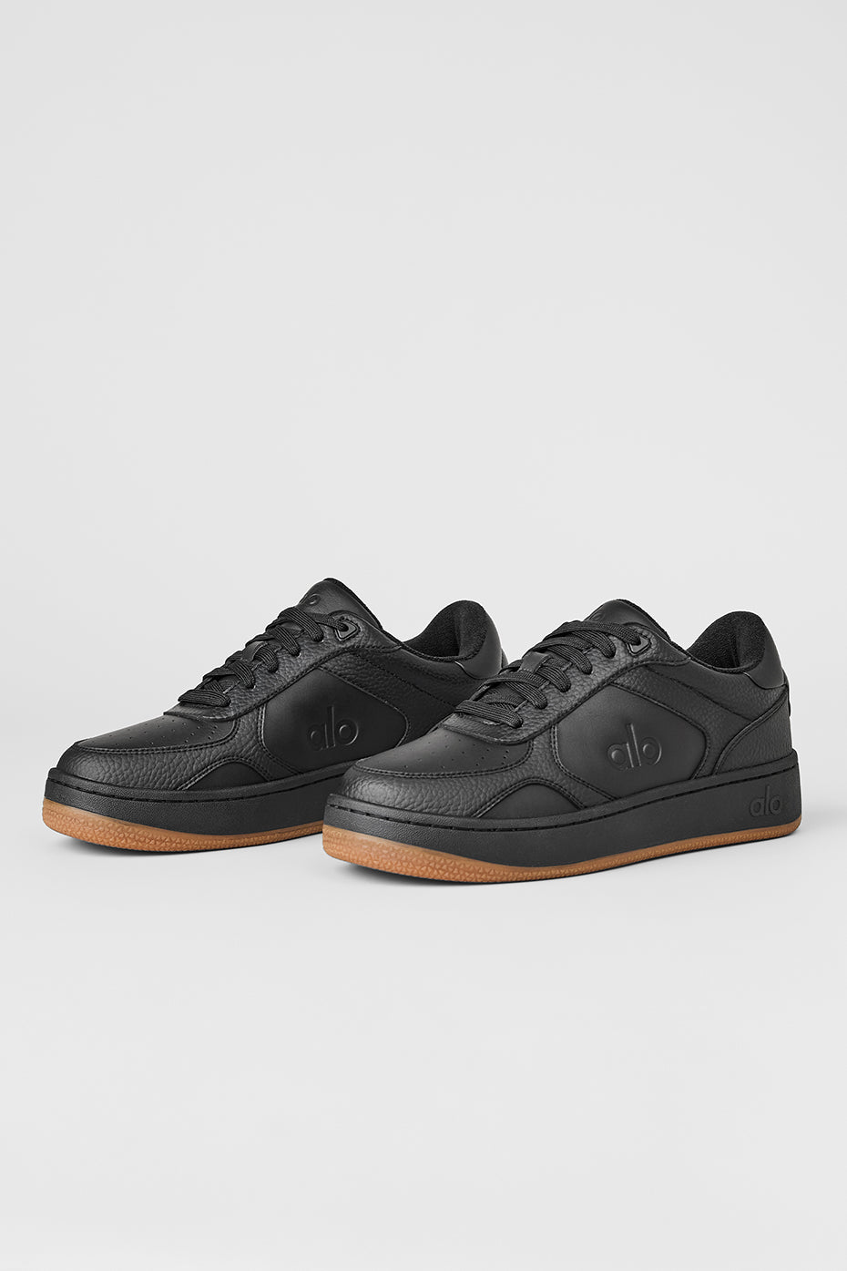 ALO Recovery Mode Sneaker - Black/Gum — photo 3